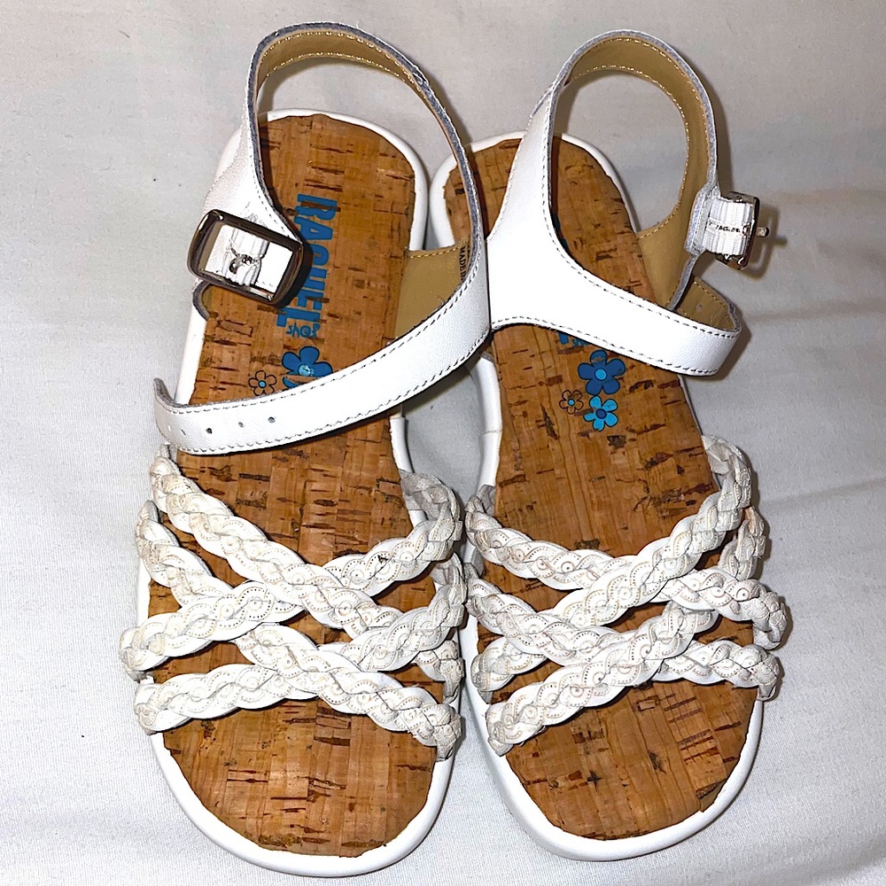Girls sandals white